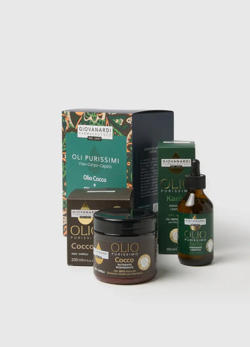 Set Regalo Trattamento Viso-corpo-capelli, Donna, Giallo miniatura 3