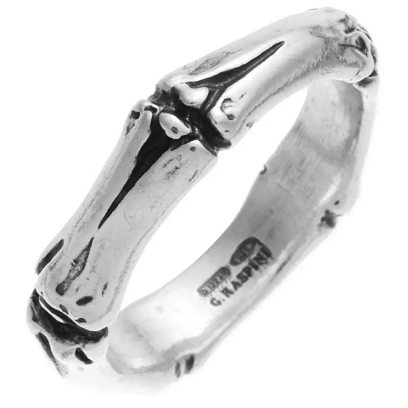 Anello Bambù - Giovanni Raspini - Argento miniatura 2