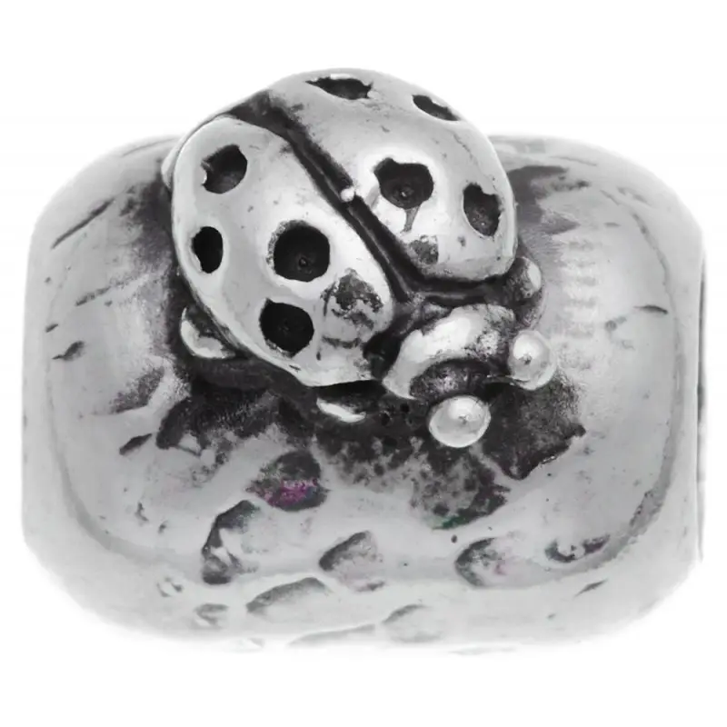 Bead Coccinella - Charm In Argento 925 - Giovanni Raspini miniatura 2