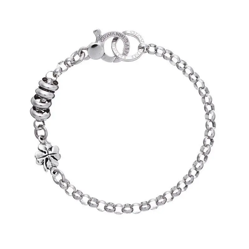 Bracciale Base Quadrifoglio - Argento - Giovanni Raspini