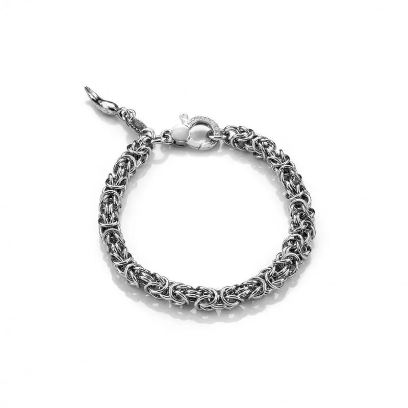 Bracciale Bizantina Piccola - Argento - Giovanni Raspini