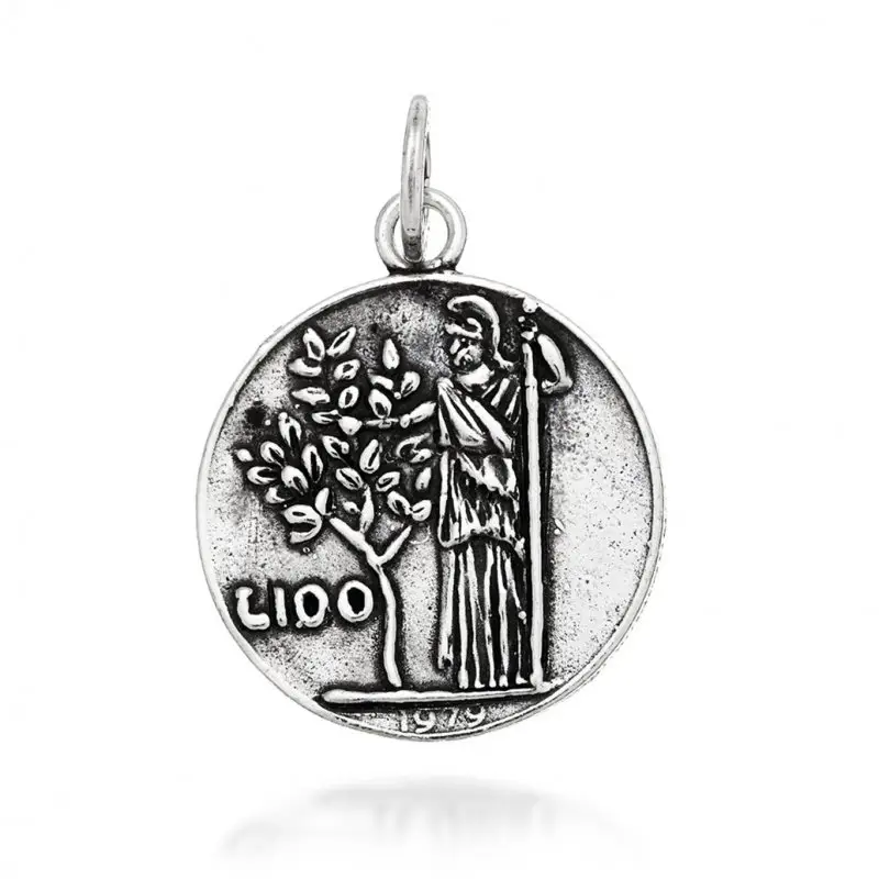 Charm 100 Lire - Giovanni Raspini - Argento