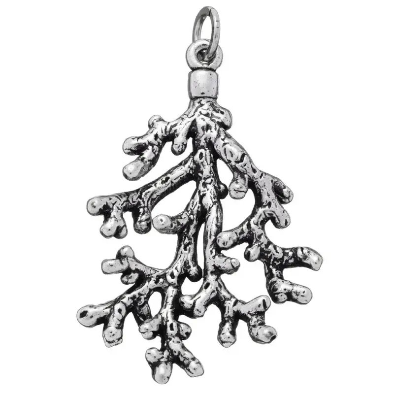 Charm Corallo - Ciondolo In Argento - Giovanni Raspini miniatura 2