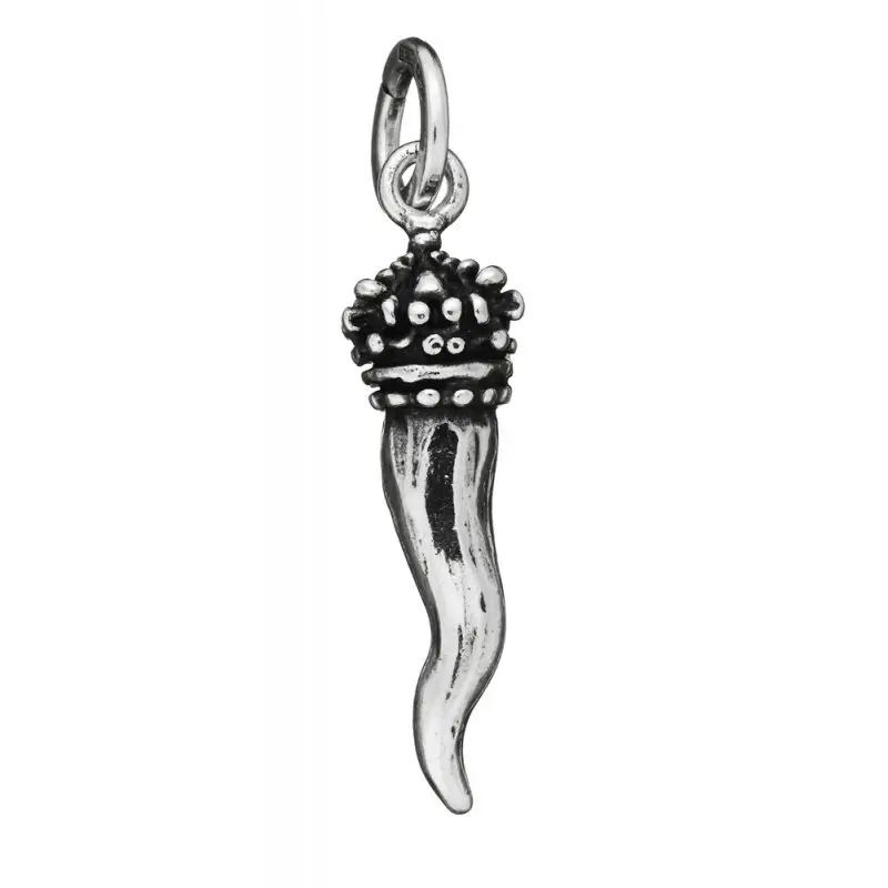 Charm Corno Piccolo Corona - Giovanni Raspini