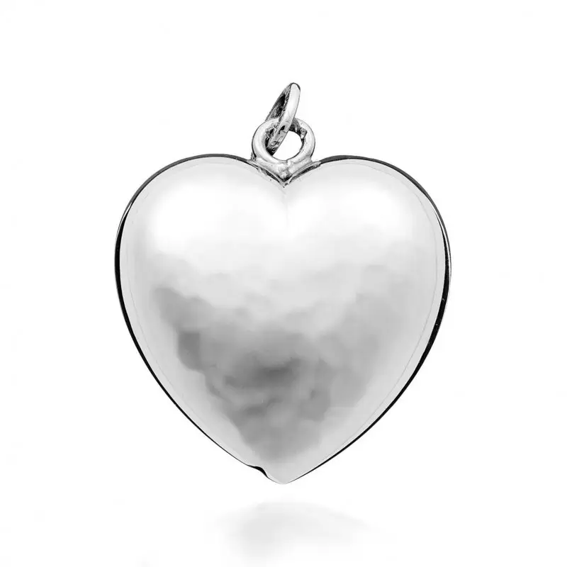 Charm Cuore Martellato Medio - Giovanni Raspini