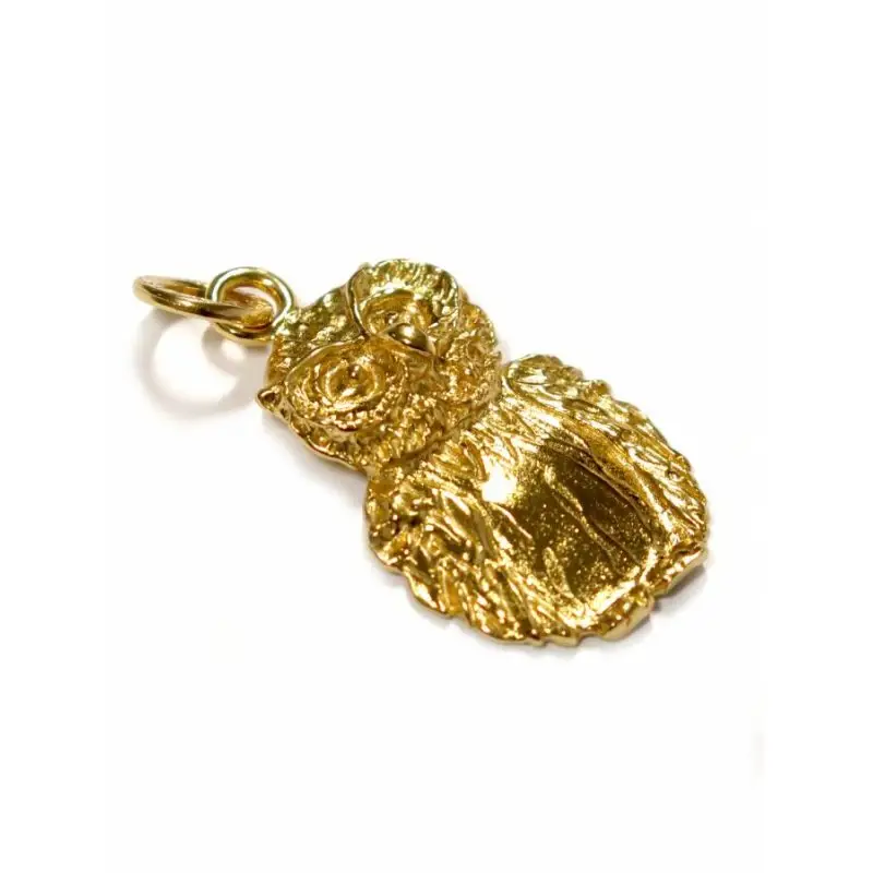 Charm Gufo Dorato - Ciondolo - Giovanni Raspini miniatura 2