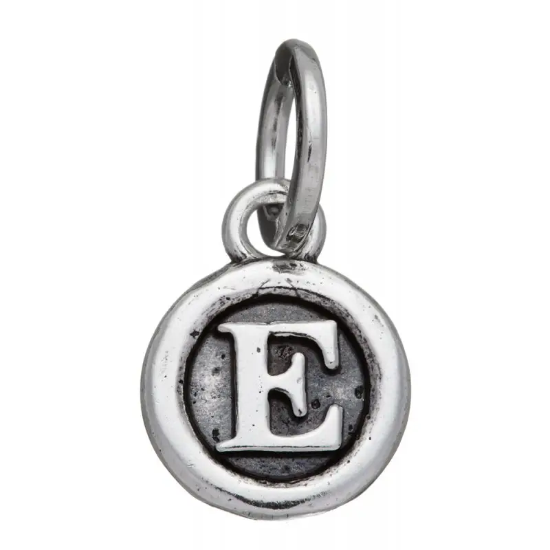 Charm Lettera Bottone E - Ciondolo - Giovanni Raspini