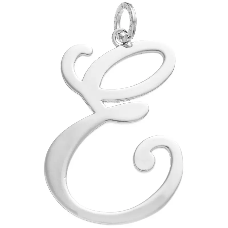 Charm Lettera E Juliet Grande - Giovanni Raspini miniatura 2