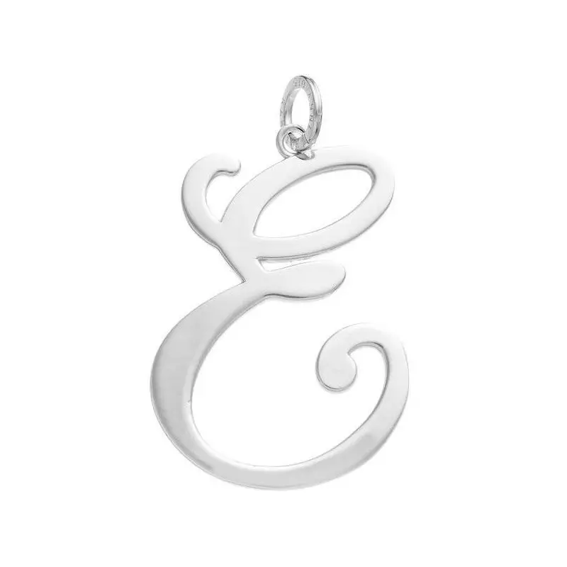 Charm Lettera E Juliet Grande - Giovanni Raspini