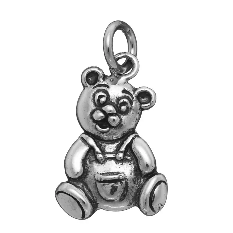 Charm Orsetto - Ciondolo In Argento - Giovanni Raspini