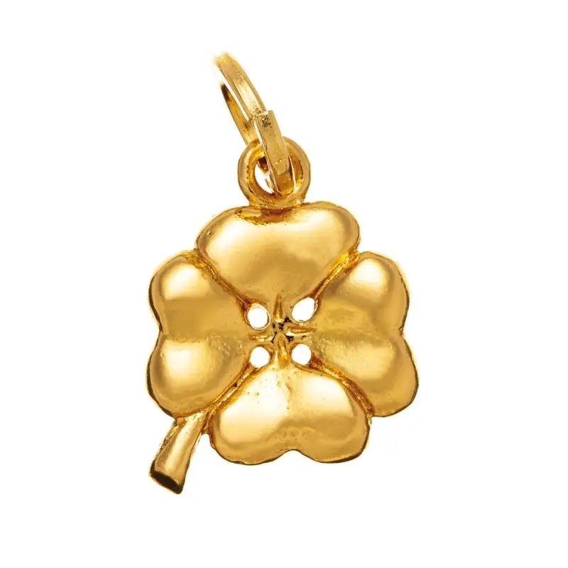 Charm Quadrifoglio Medio Dorato - Donna - Giovanni Raspini