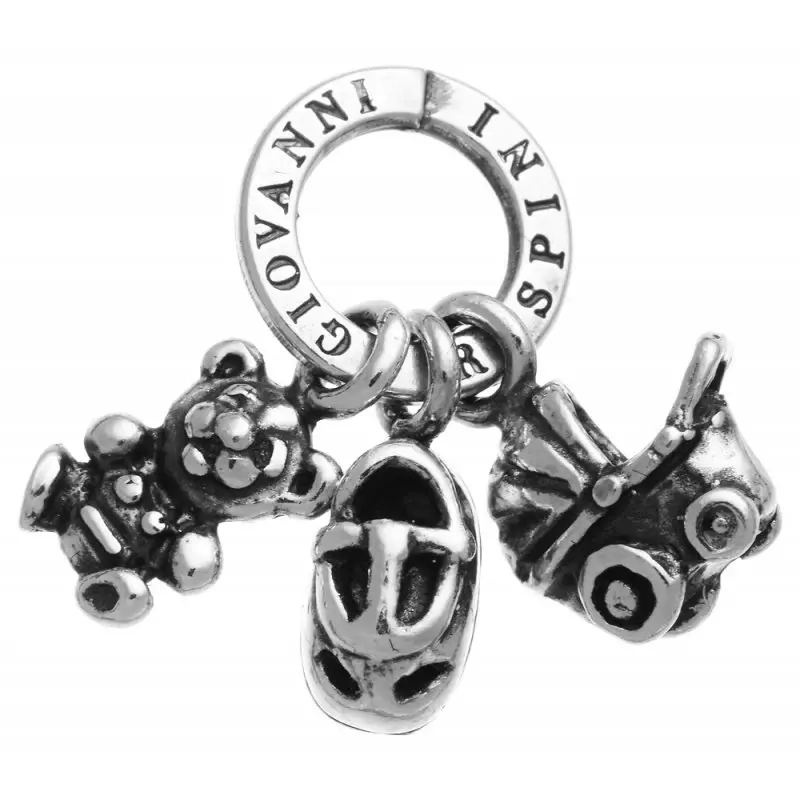Ciondolo Charm Baby Tris - Argento - Giovanni Raspini miniatura 2