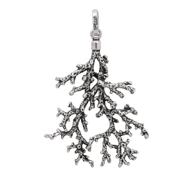 Ciondolo Charm Corallo Grande - Argento - Giovanni Raspini miniatura 2