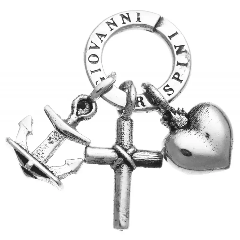 Ciondolo Charm Fede Speranza Carita - Giovanni Raspini miniatura 2