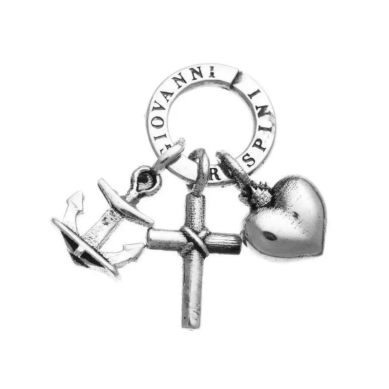 Ciondolo Charm Fede Speranza Carita - Giovanni Raspini