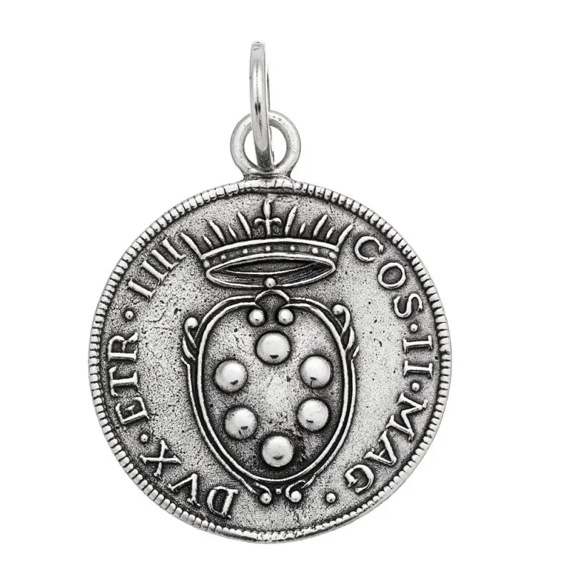 Ciondolo Charm Stemma Mediceo - Argento - Giovanni Raspini miniatura 2