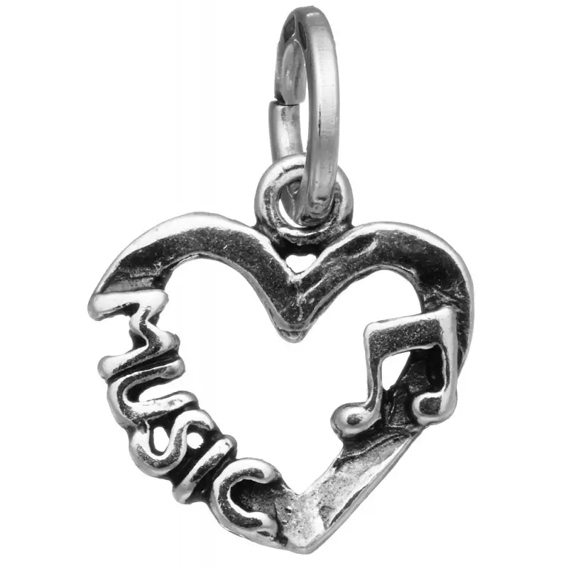 Ciondolo Cuore Music - Argento - Giovanni Raspini miniatura 2