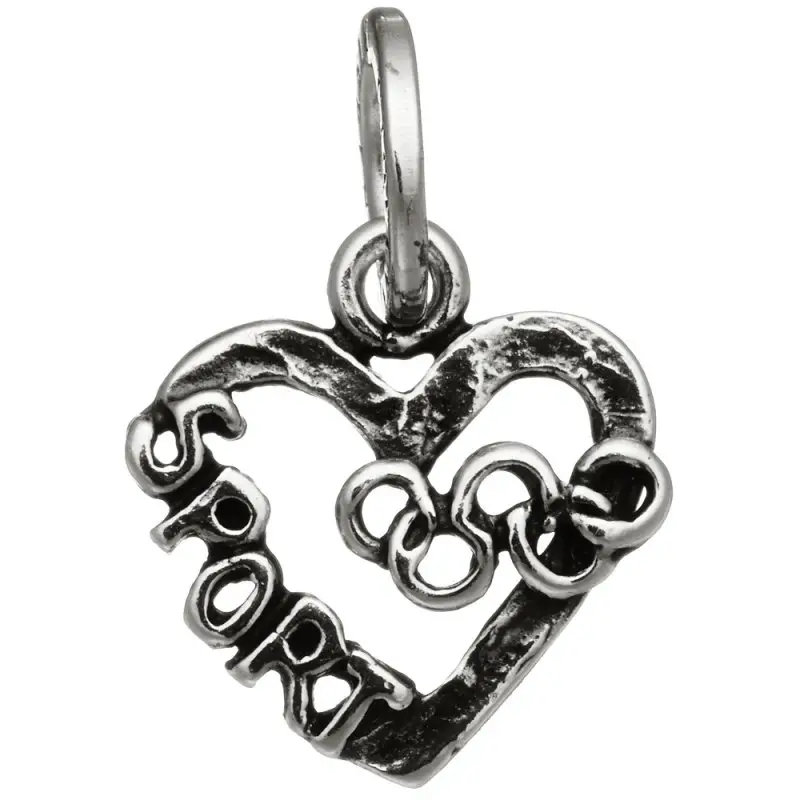 Ciondolo Cuore Sport In Argento - Giovanni Raspini miniatura 2
