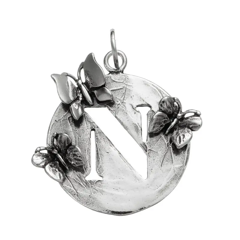 Ciondolo Lettera Farfalle N - Giovanni Raspini