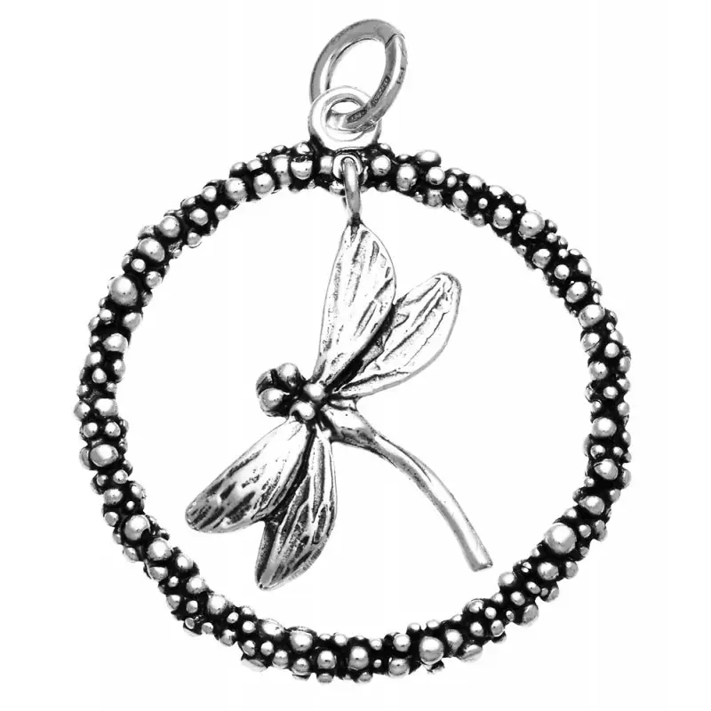 Ciondolo Libellula Perlage Grande - Argento - Giovanni Raspini