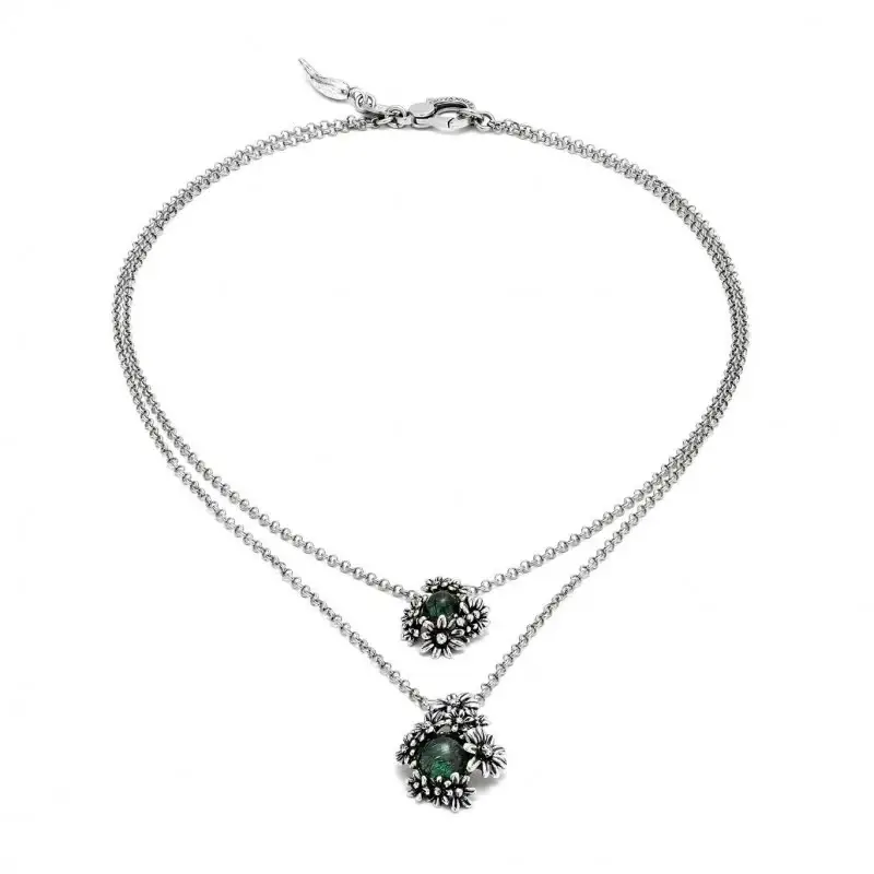 Collana Margherite Garden Double - Giovanni Raspini