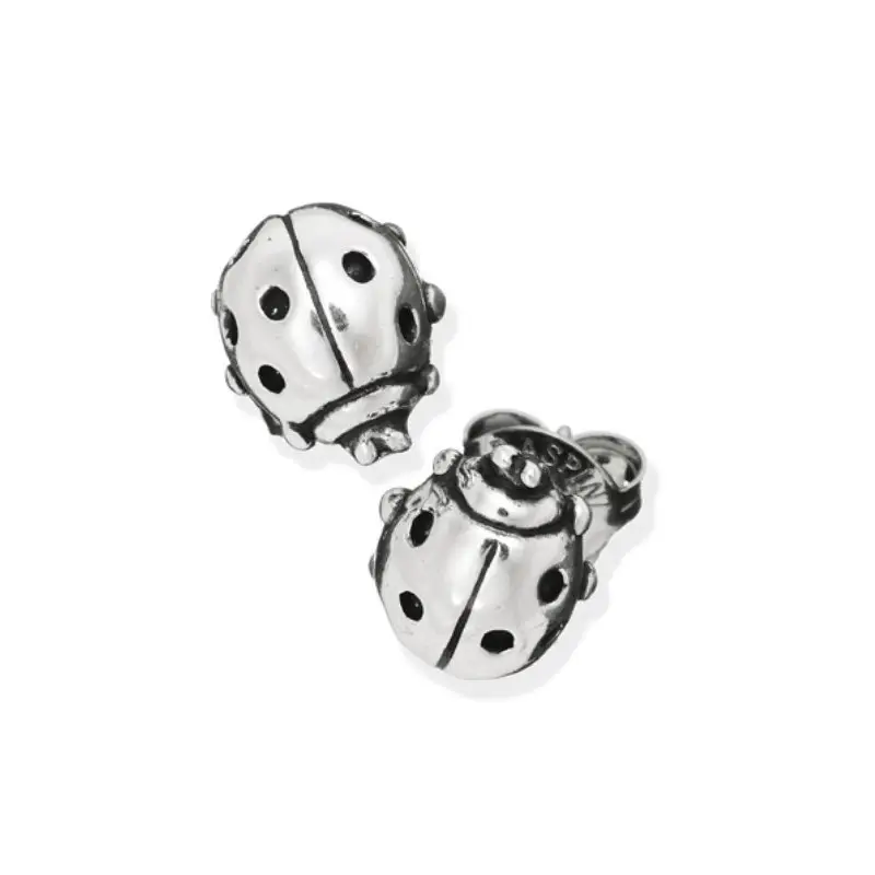 Orecchini Mini Coccinella - Argento - Giovanni Raspini