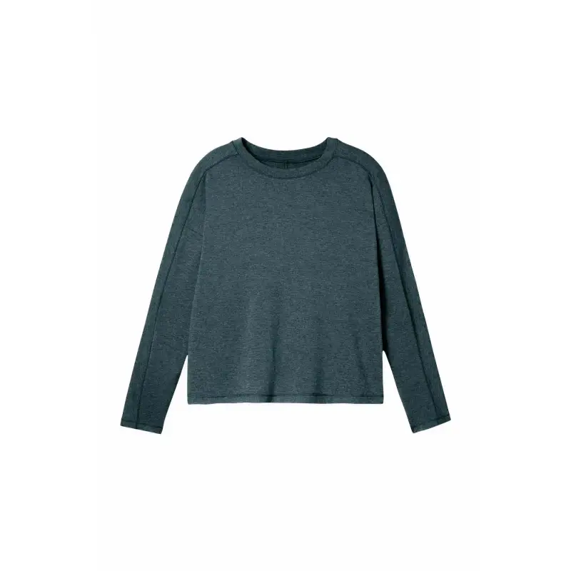 Maglietta a manica lunga da donna Girlfriend Collective Moss ReSet