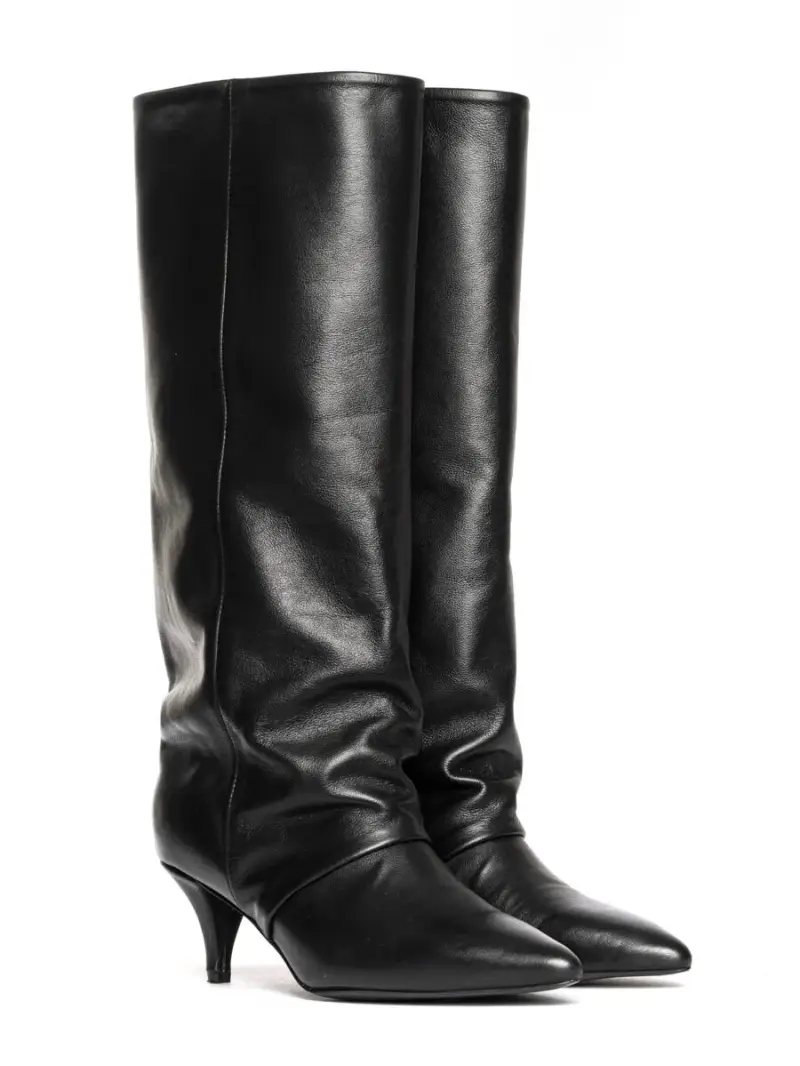 Stivale Matilda vitello nero miniatura 2