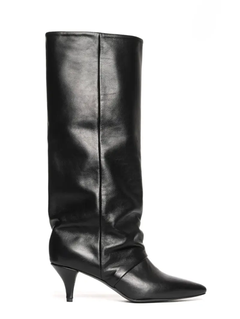 Stivale Matilda vitello nero