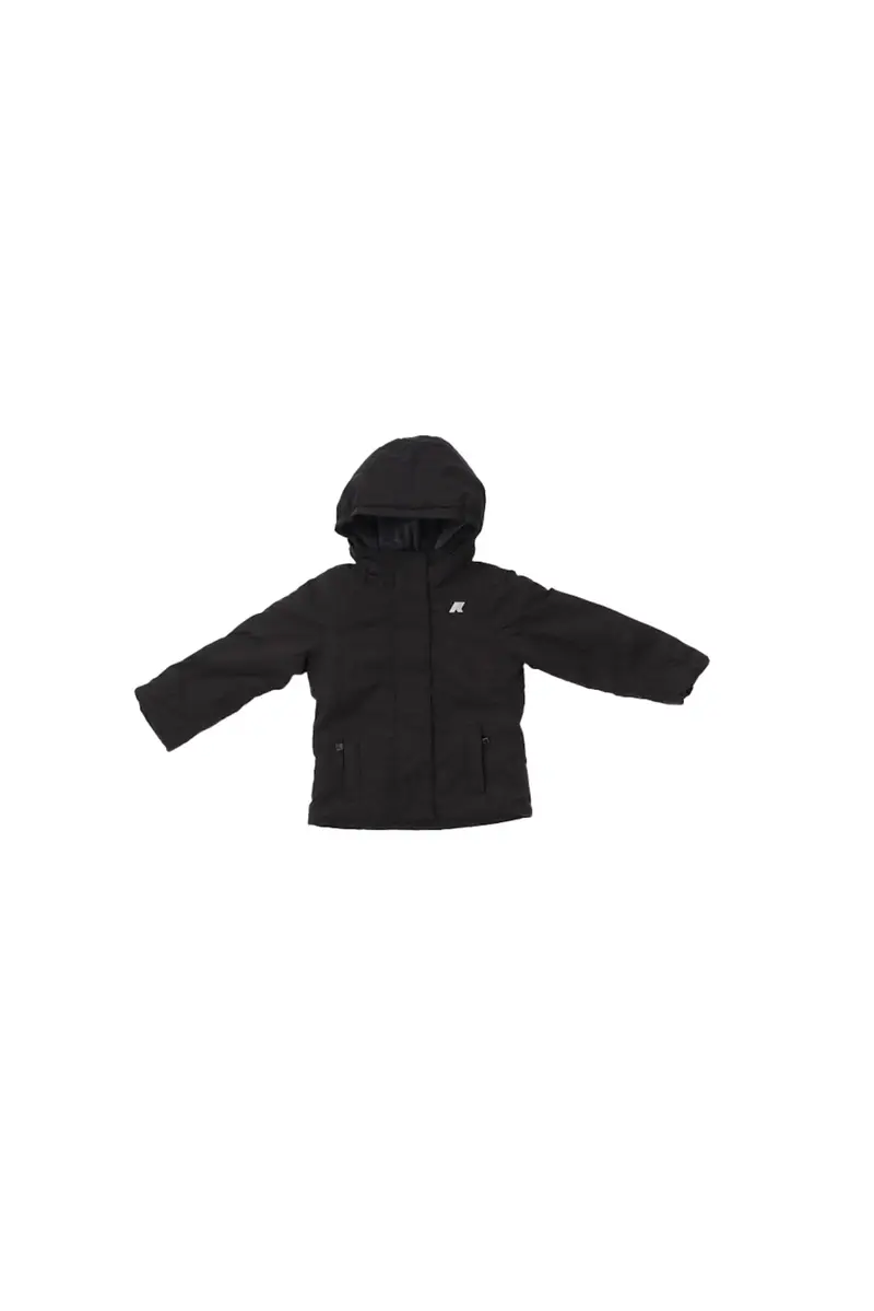 Giubbotto Bambina KWAY Black P lily soft touch marmotta