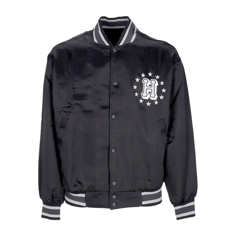 Giubbotto Bomber Uomo Galactic Stack Baseball Jacket Black