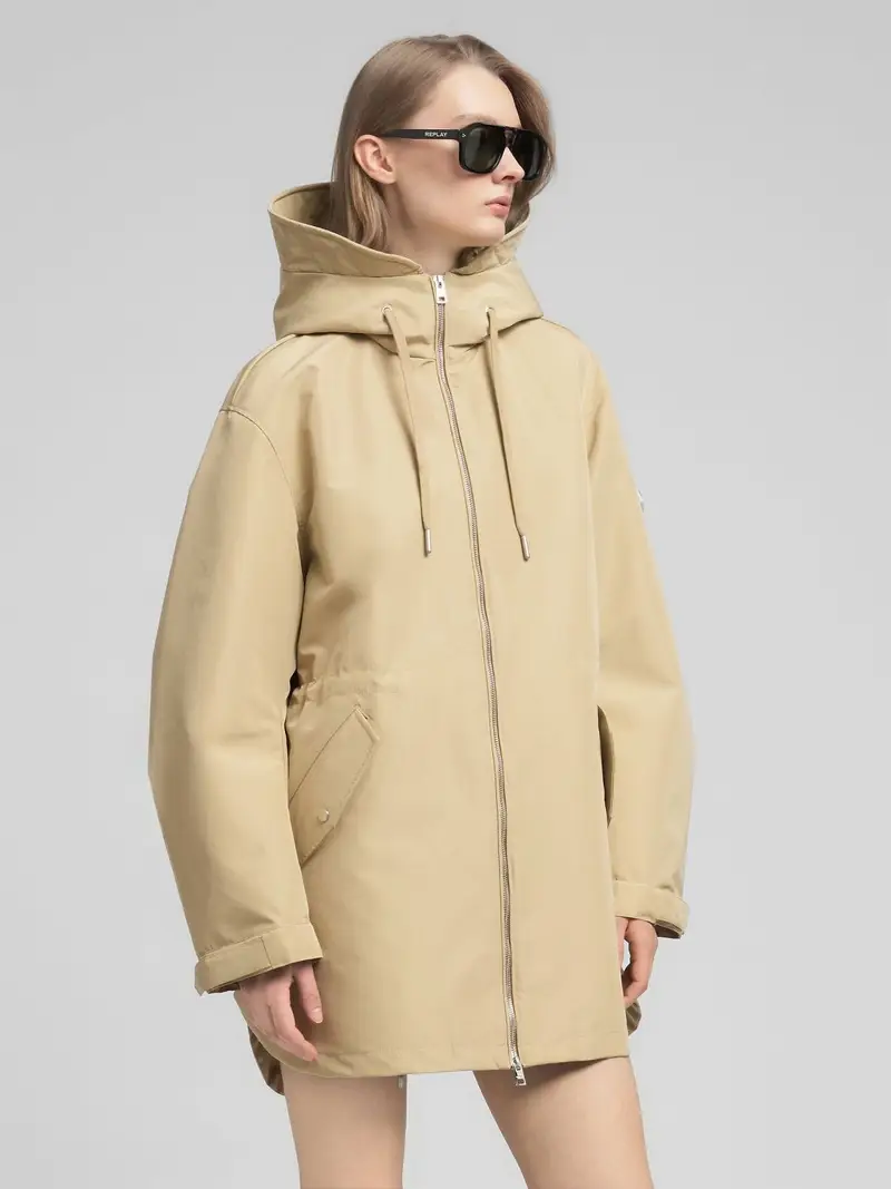 Giubbotto Comfort Fit Con Cappuccio