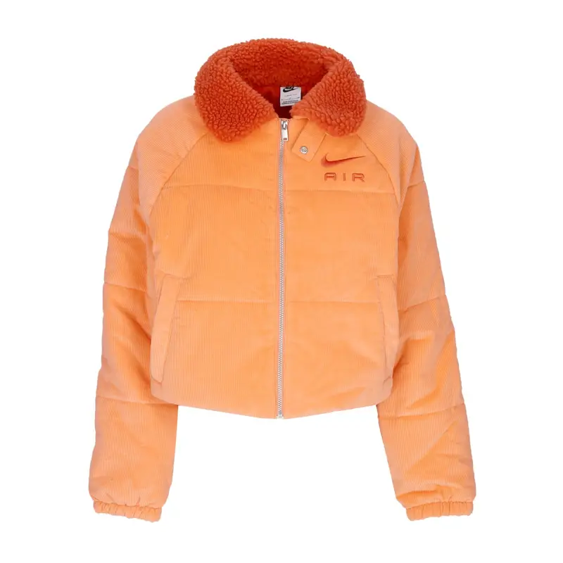 Giubbotto Corto Donna Sportswear Air Therma-fit Corduroy Winter Jacket Orange Trance/mantra Orange