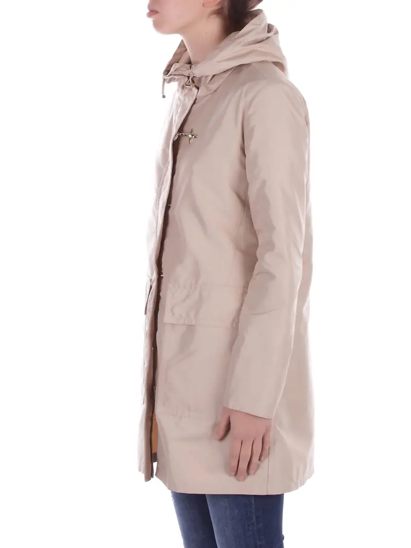 FAY Parka Donna Beige 2084092 miniatura 2