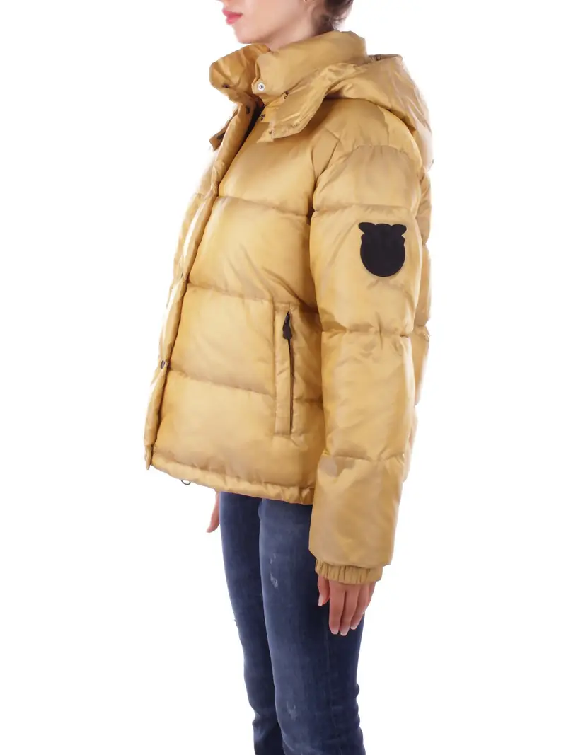 Giubbotto Donna PINKO Giallo Idrante imbottito satin miniatura 2