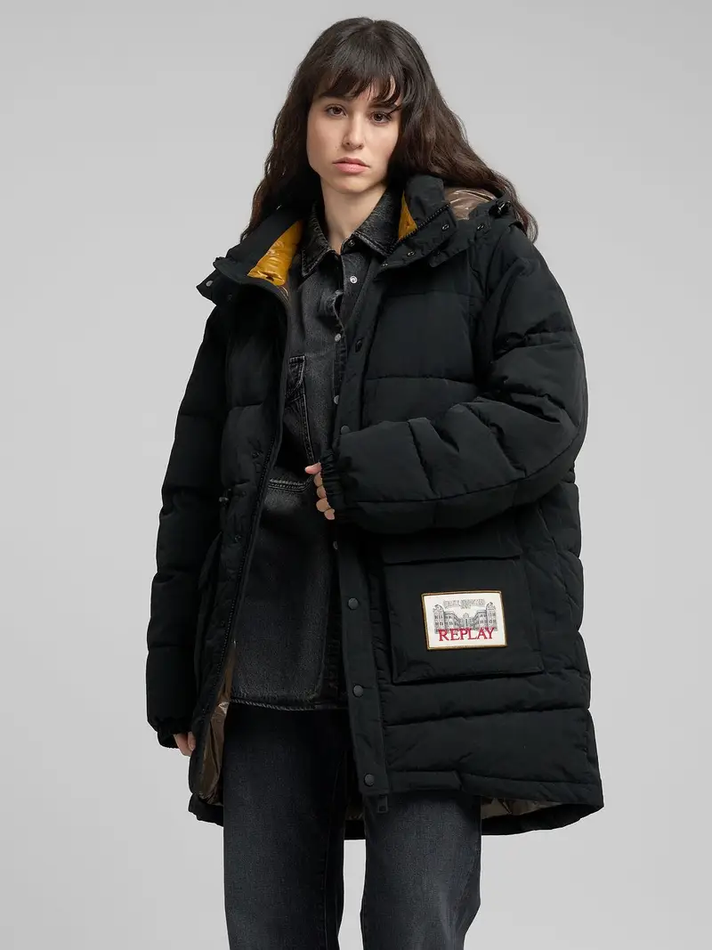 Giubbotto Imbottito Con Maniche Staccabili