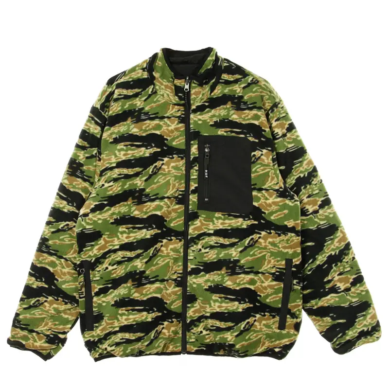 Giubbotto Pile Uomo Milton Rev Polar Fleece Tiger Camo