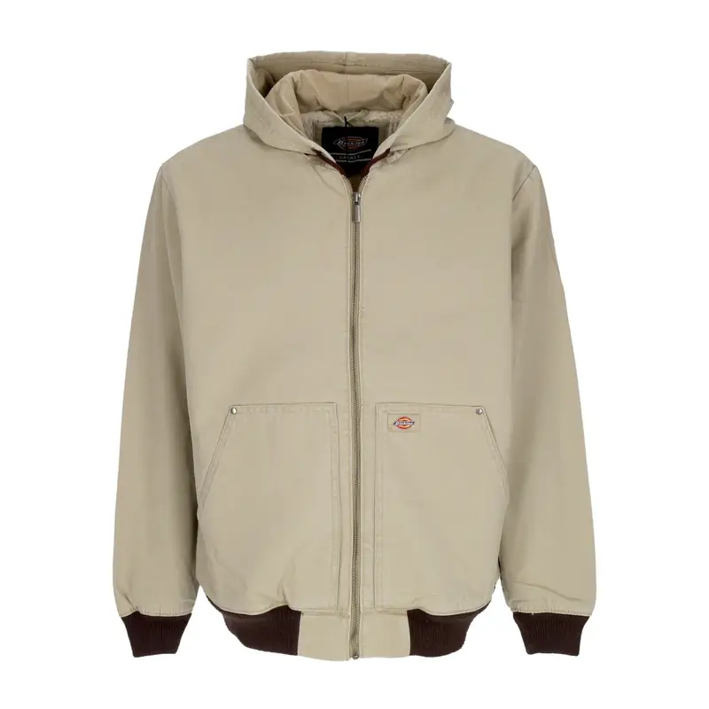 Giubbotto Uomo Hooded Duck Canvas Jacket Desert Sand