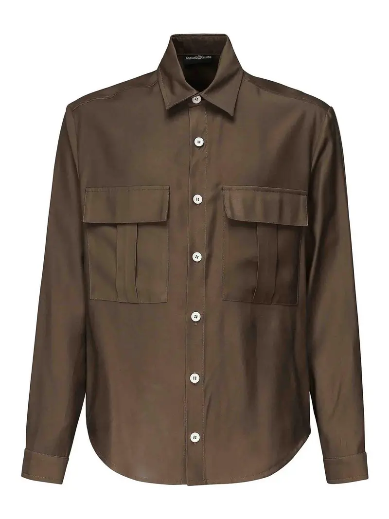 Camicia di lucertola Marrone