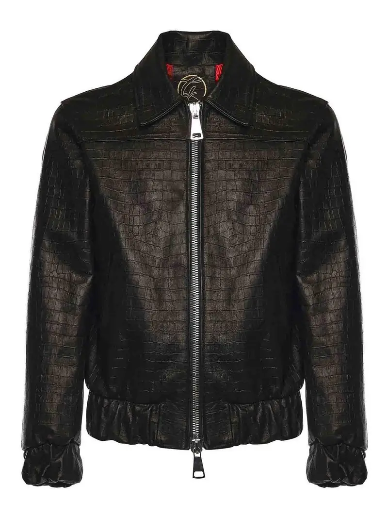 Giacca in pelle Go Hard Nero