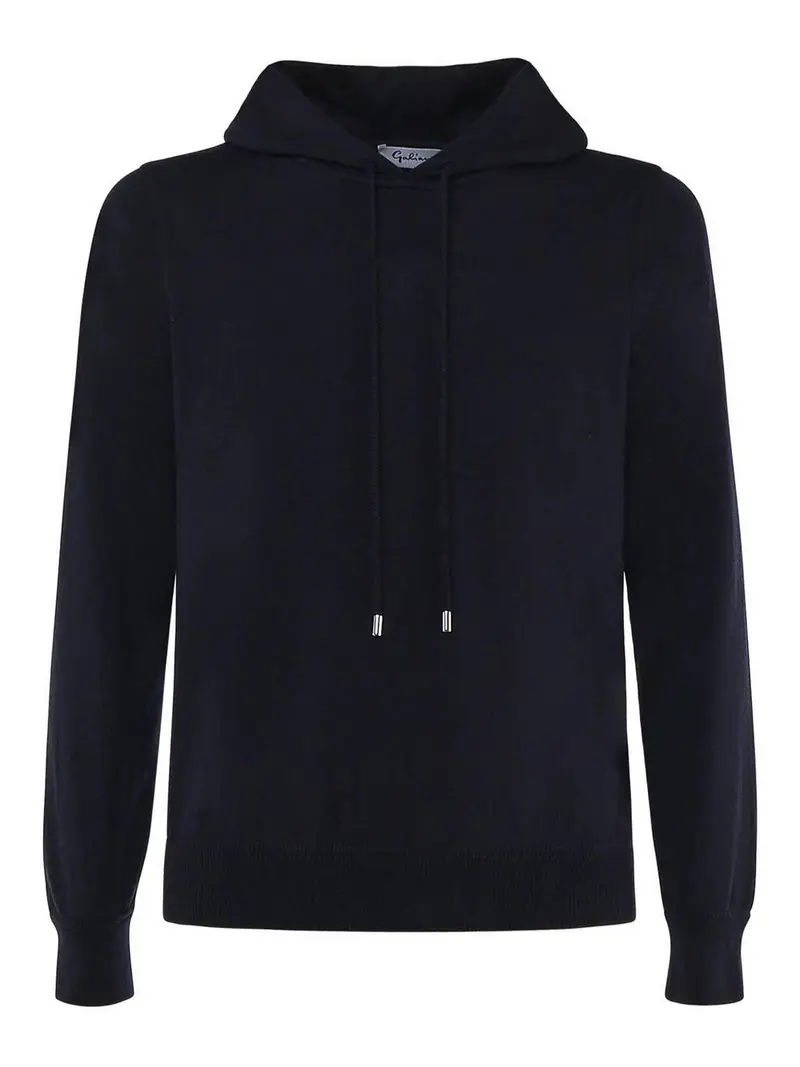 Lavorare in lana vergine Nero