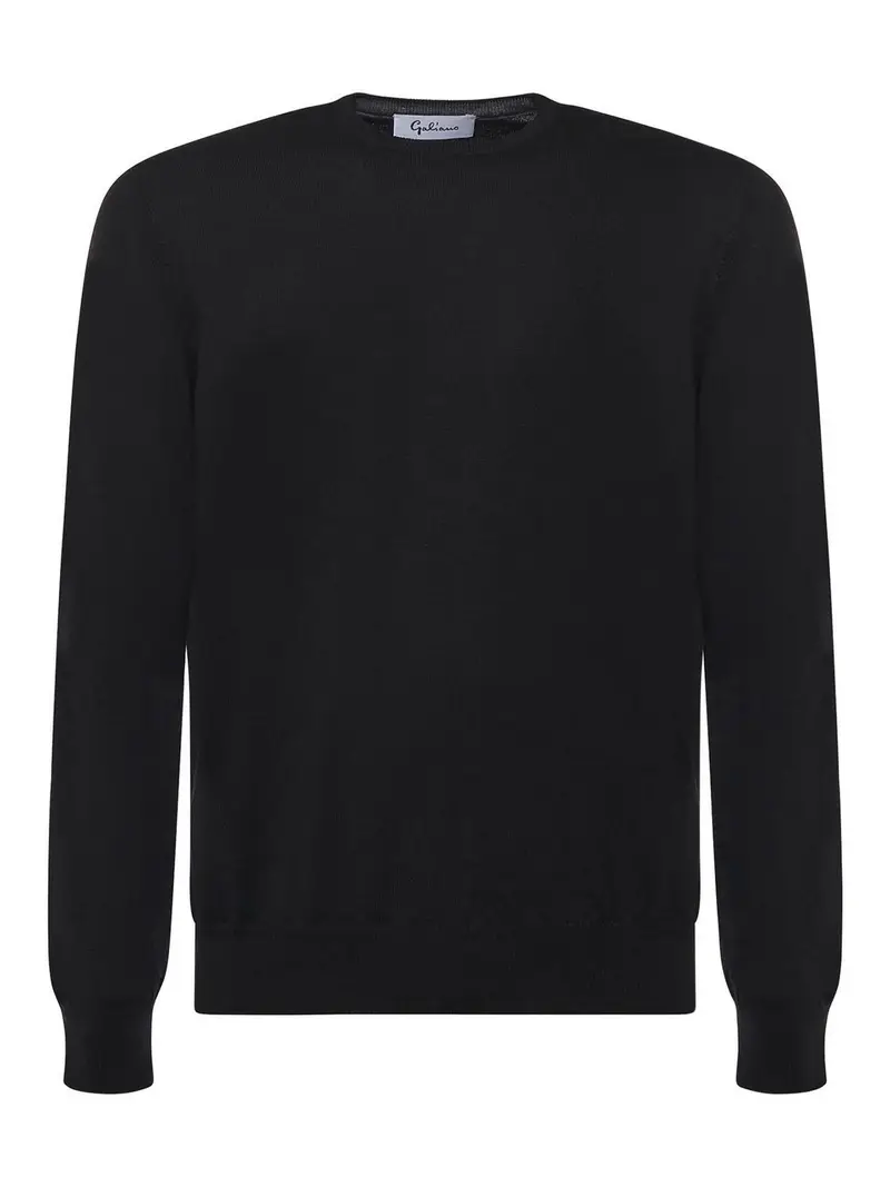 Maglione di lana Nero