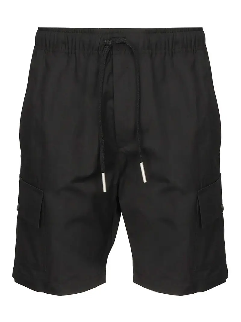 Pantaloncini cargo Nero