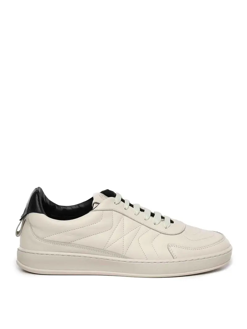 Sneaker dinastia in pelle Nappa Bianco