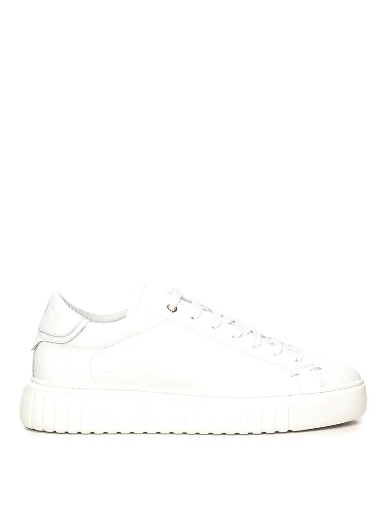 Sneakers in pelle Mars Crock Bianco