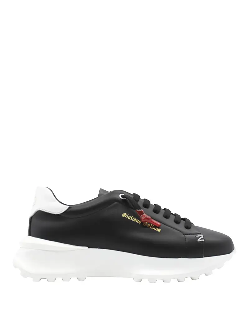 Sneakers Raptor 1 In Pelle Bianco