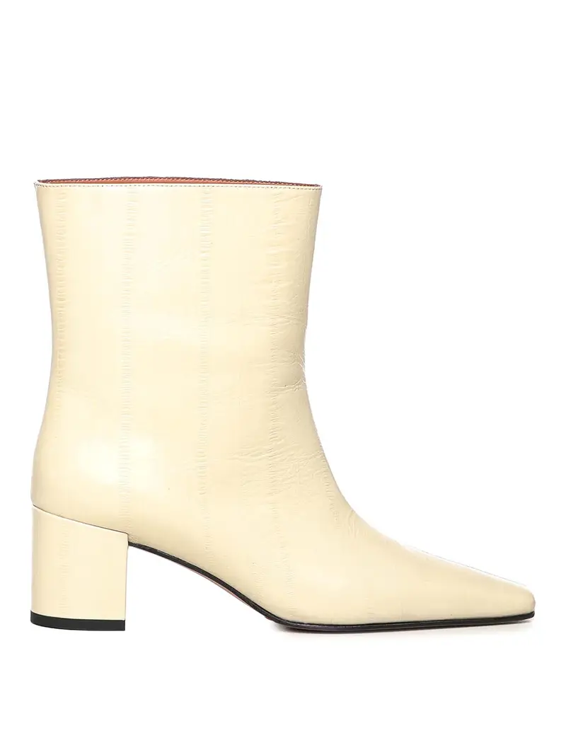 Stivaletto Stefy in pelle Bianco