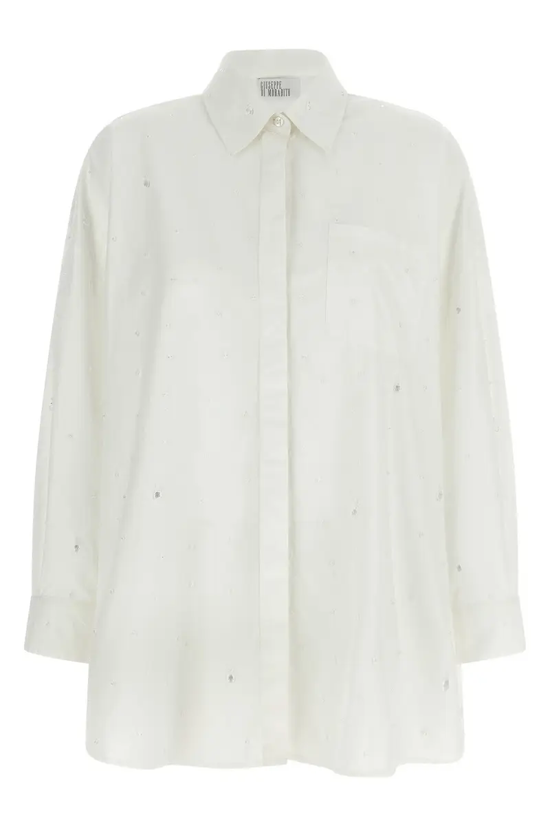 Camicia Cristalli Bianco