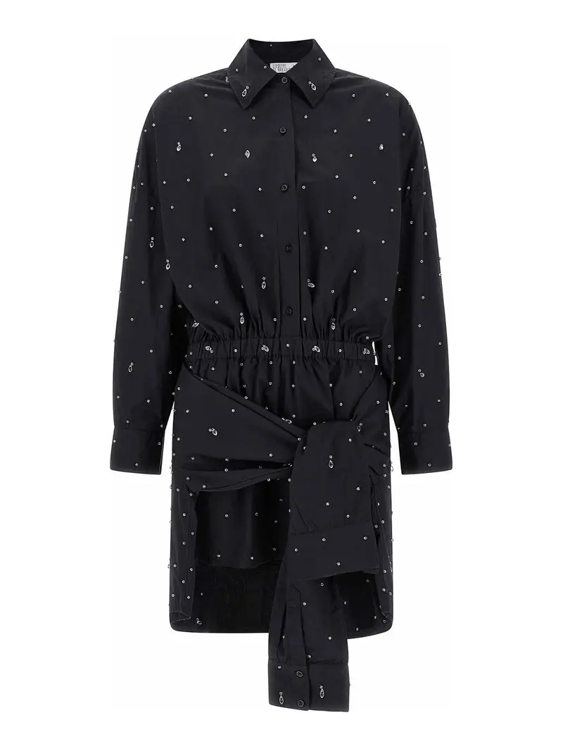 Vestito Chemisier doppio Nero