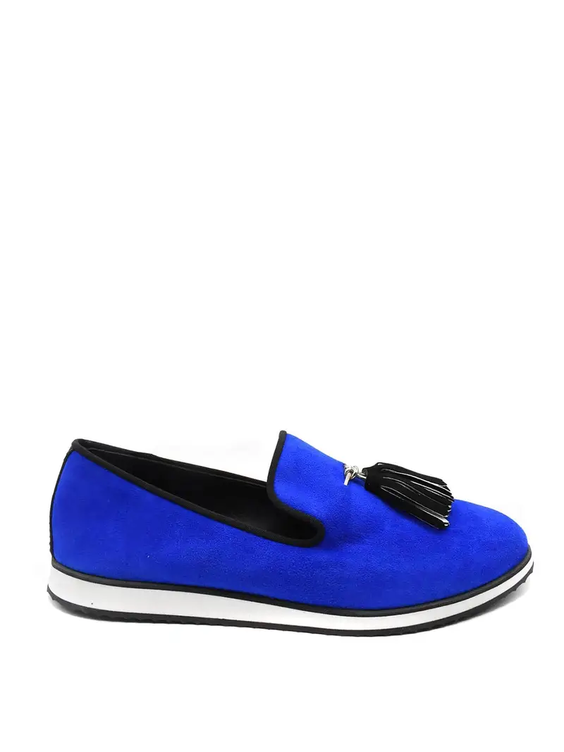 Mocassine Blu